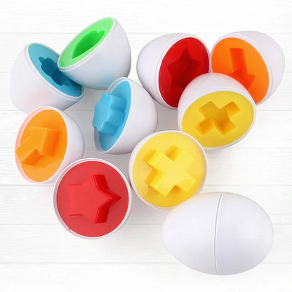 Matching Sensory Educational Eggs