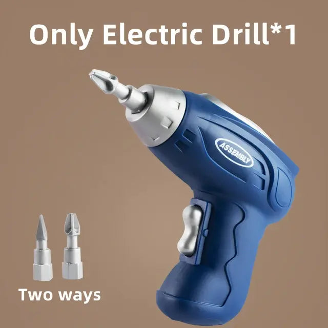 Children's Electric Drill Toolbox Driller Game