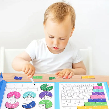 Magnetic Fraction Learning Math Toys for Autism and Visual Learners