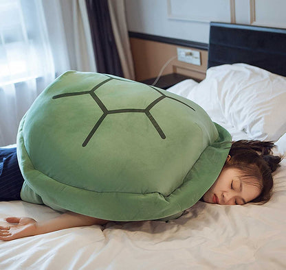 Wearable Turtle Shell Pillow - Green