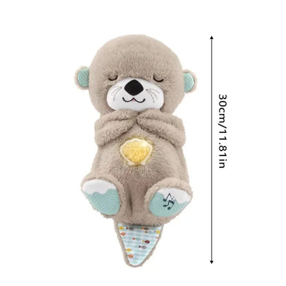 Breathing Otter Plush Toy