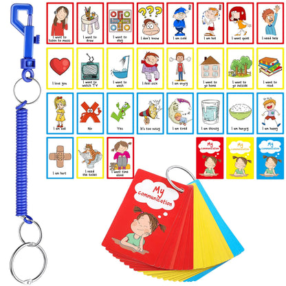 27 Autism Speech & Emotion Flash Cards