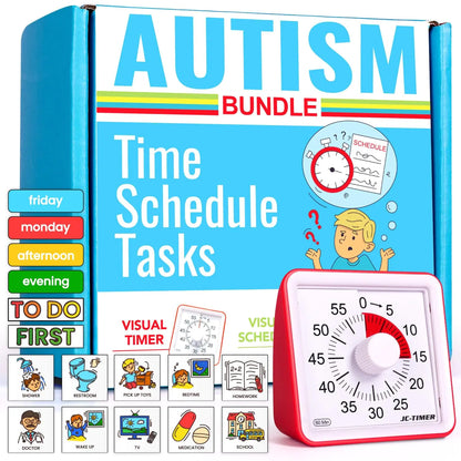 Autism Learning & Prosperity Schedule Helper - Visual & Sensory Educational Tools