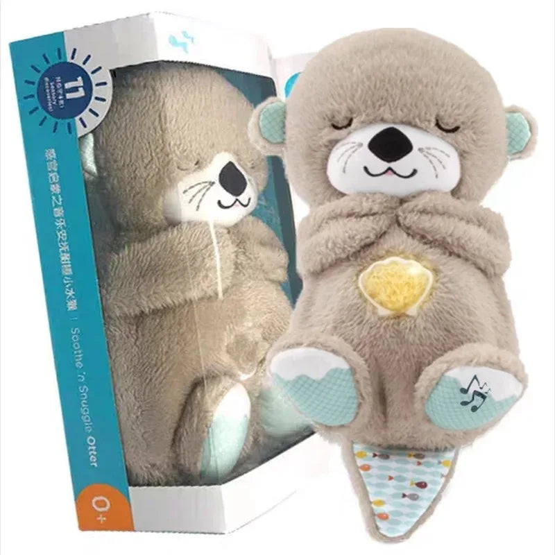 Breathing Otter Plush Toy