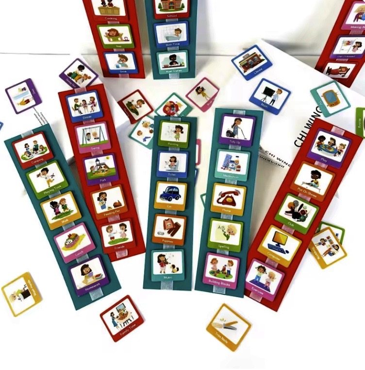 Visual Schedule Cards for Autism and Non Verbal Communication