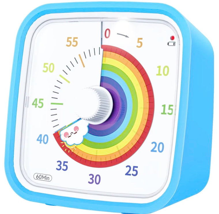 Visual Timer - 60 Minute Countdown for Kids and Adults Autism