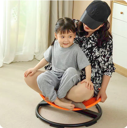 Autism Kids Swivel Spin and Sit Sensory Chair