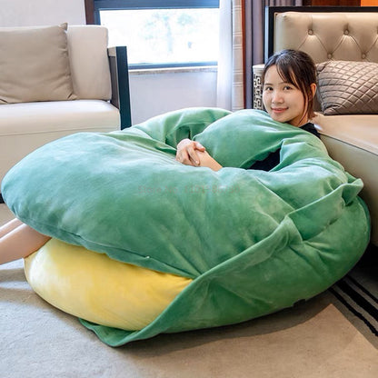 Wearable Turtle Shell Pillow - Green