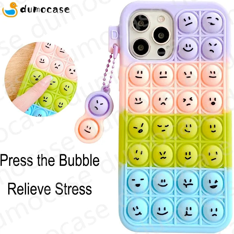 Push It Bubble Stress Relieve Case for iPhone