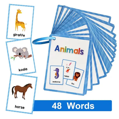 English Words Learning Flashcards - Visual Aid