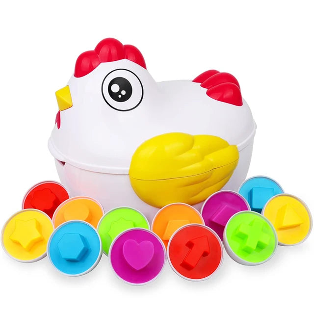 Matching Sensory Educational Eggs