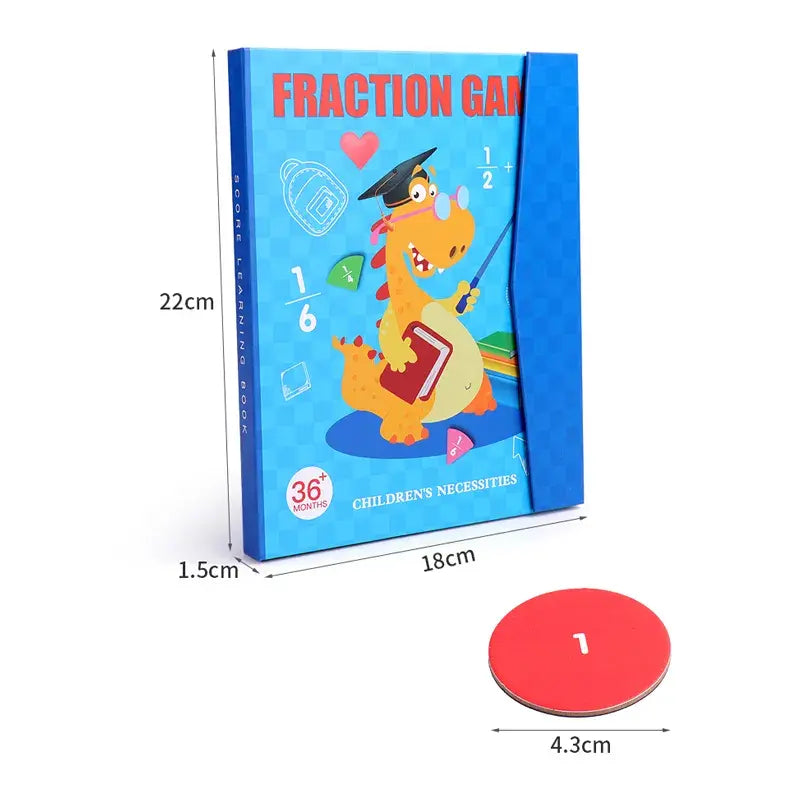 Magnetic Fraction Learning Math Toys for Autism and Visual Learners