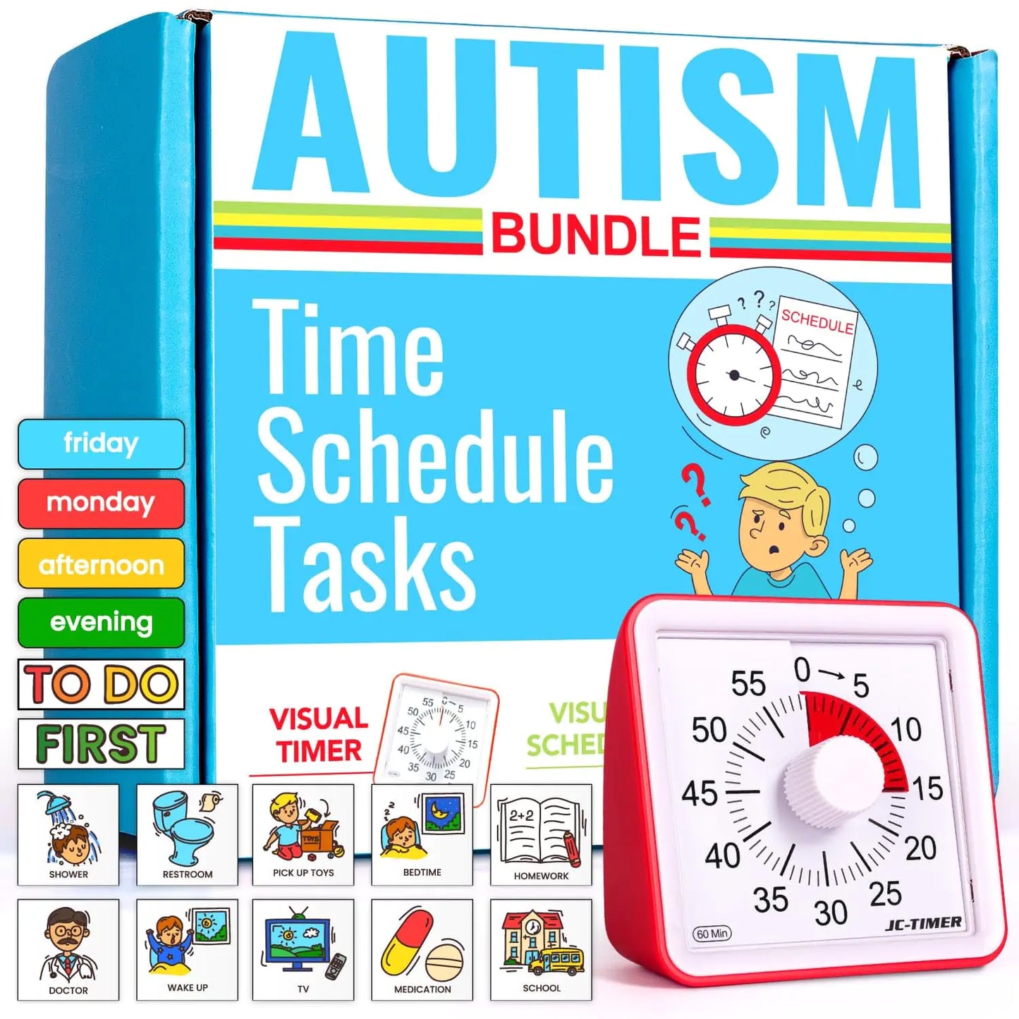 Autism Learning & Prosperity Schedule Helper - Visual & Sensory Educational Tools