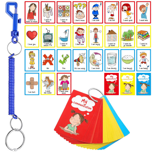 27 Autism Speech & Emotion Flash Cards