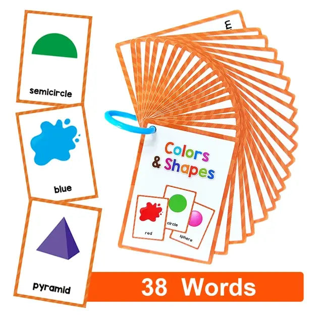 English Words Learning Flashcards - Visual Aid